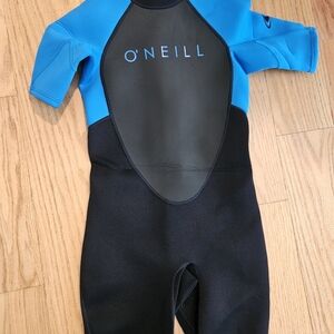 O'Neill Aqua and Black Wetsuit